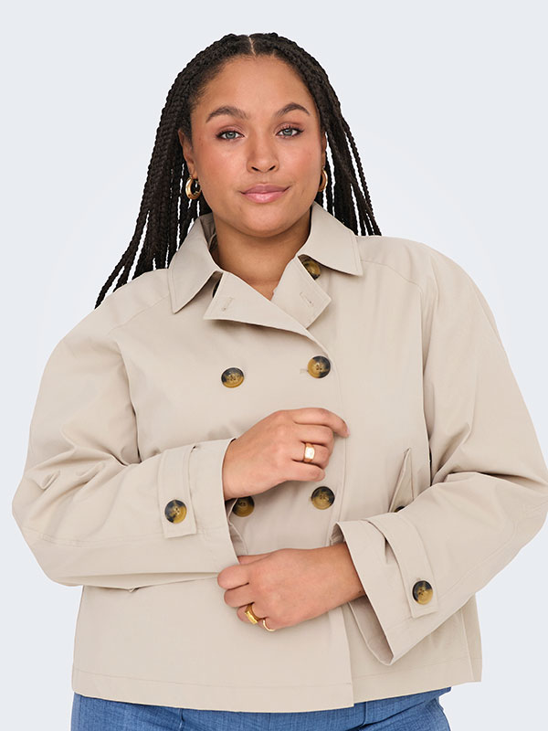 CARAPRIL - Plus Size Jakke fra Only Carmakoma