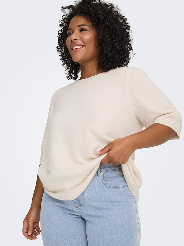 CARRICA - Plus Size Bluse fra Only Carmakoma