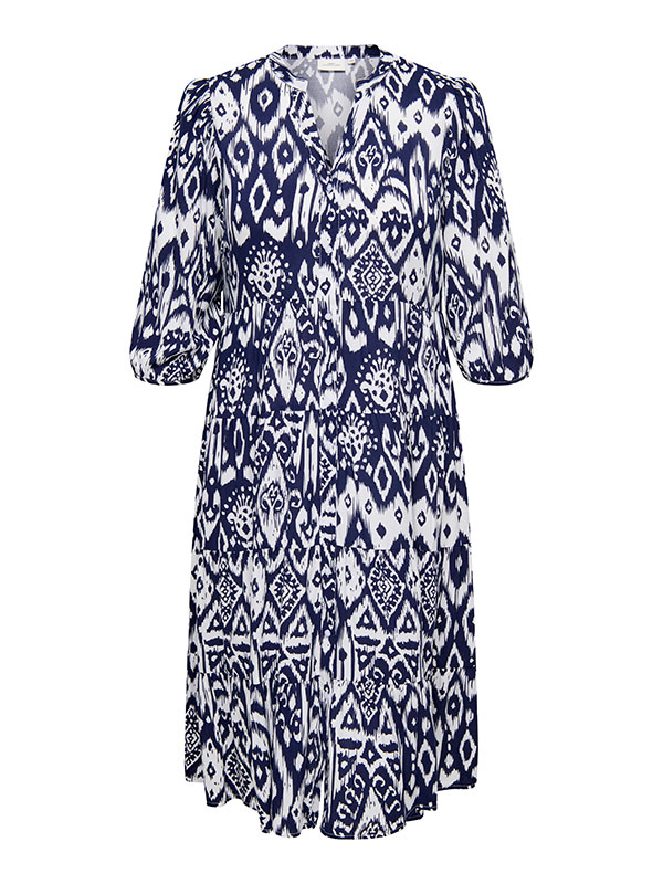 CARMILANA - Plus Size Kjole fra Only Carmakoma