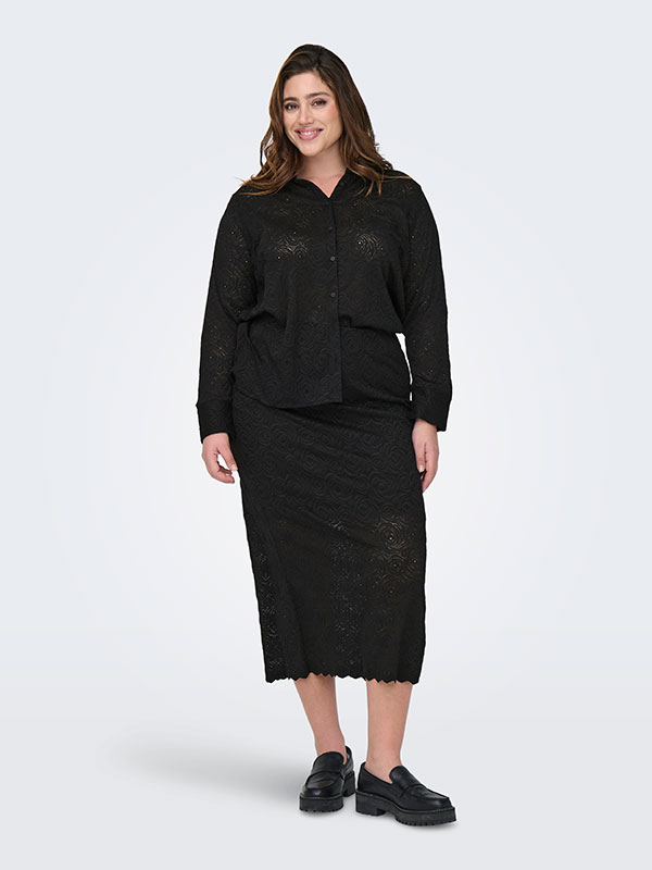 CARROSIL - Plus Size Skjørt fra Only Carmakoma