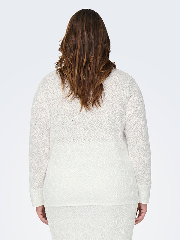 CARROSIL - Plus Size Skjorte fra Only Carmakoma