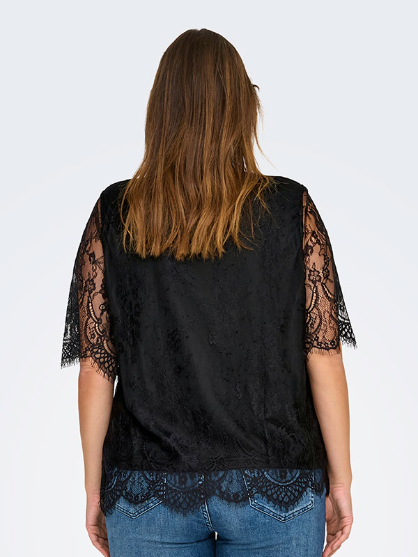 CAREVERLYN - Plus Size Bluse fra Only Carmakoma