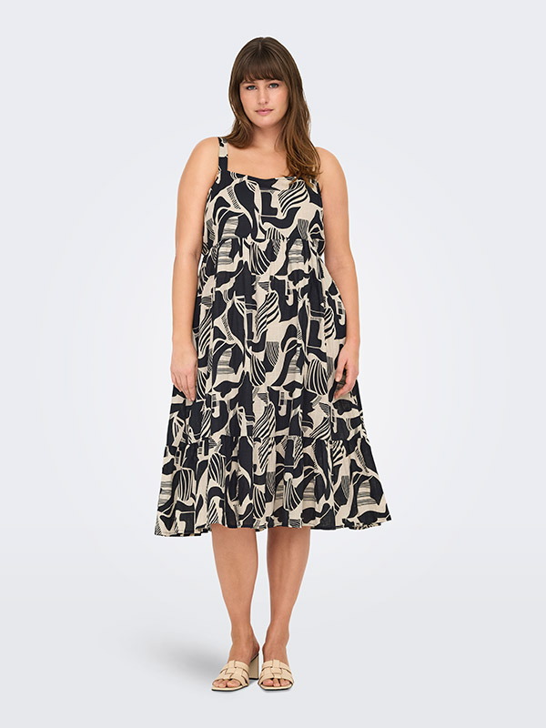 CARMALUSI - Plus Size Kjole fra Only Carmakoma