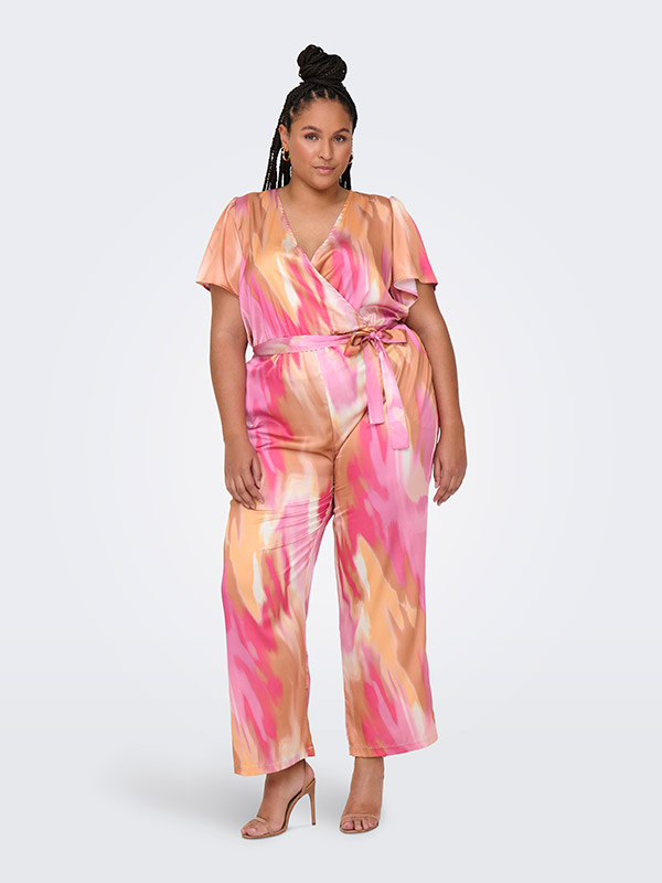 CARVELIANE - Plus Size Buksedress fra Only Carmakoma