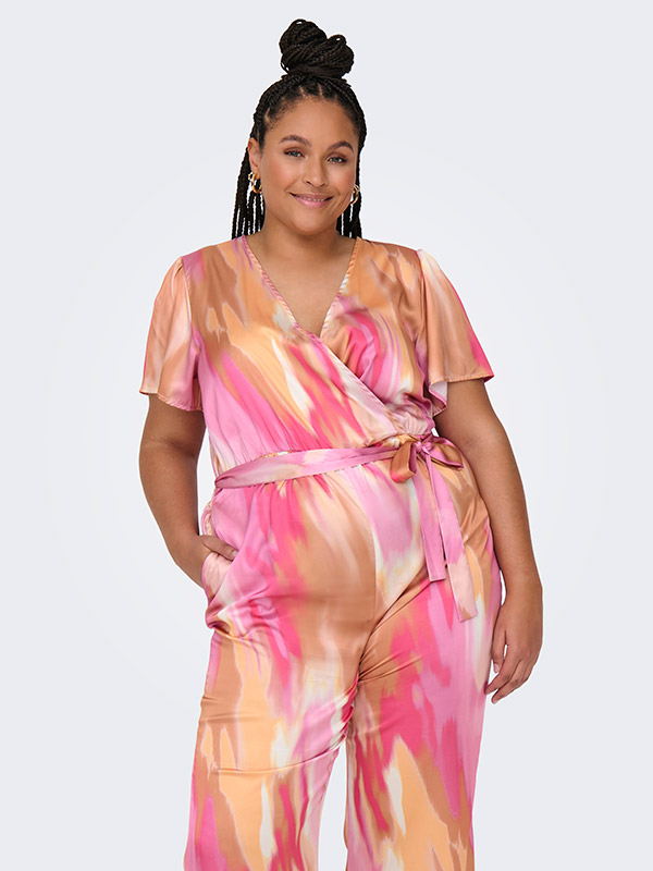 CARVELIANE - Plus Size Buksedress fra Only Carmakoma
