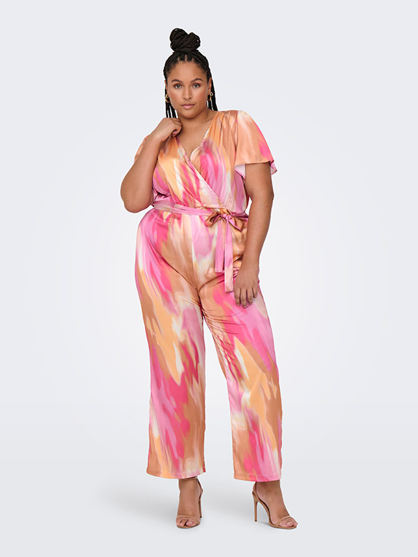 CARVELIANE - Plus Size Buksedress fra Only Carmakoma