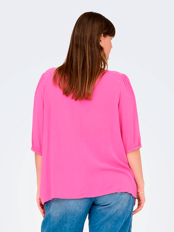 CARADZO - Plus Size Bluse fra Only Carmakoma