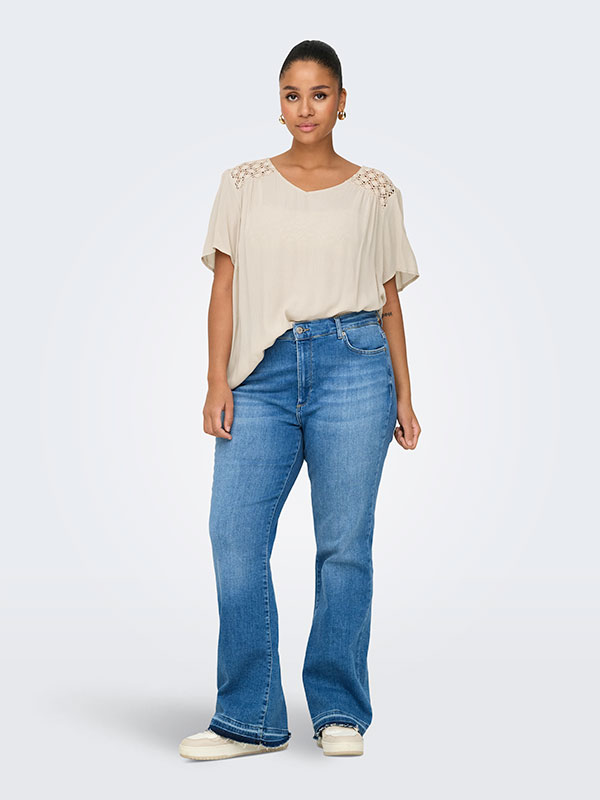 CARSELASI - Plus Size T-shirt fra Only Carmakoma