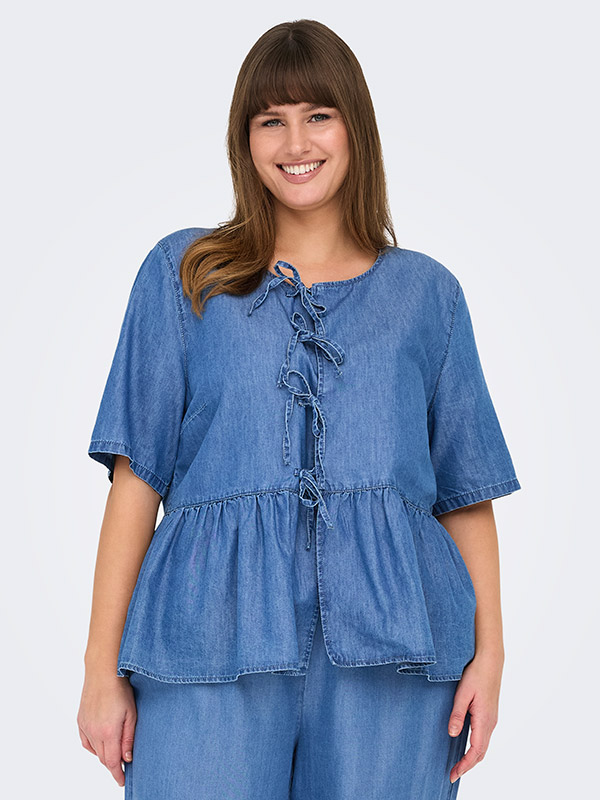 CARBEA - Plus Size Bluse fra Only Carmakoma