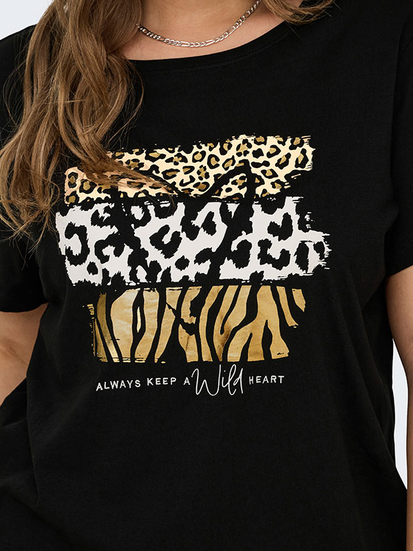 CARFREA - Plus Size T-shirt fra Only Carmakoma