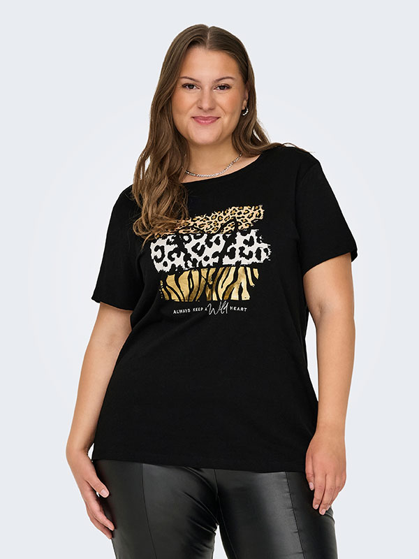 CARFREA - Plus Size T-shirt fra Only Carmakoma