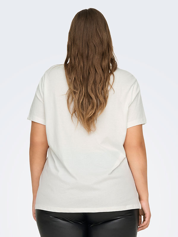 CARFREA - Plus Size T-shirt fra Only Carmakoma
