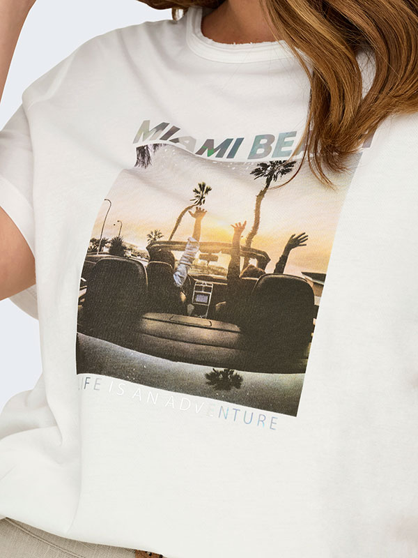 CARARNA - Plus Size T-shirt fra Only Carmakoma