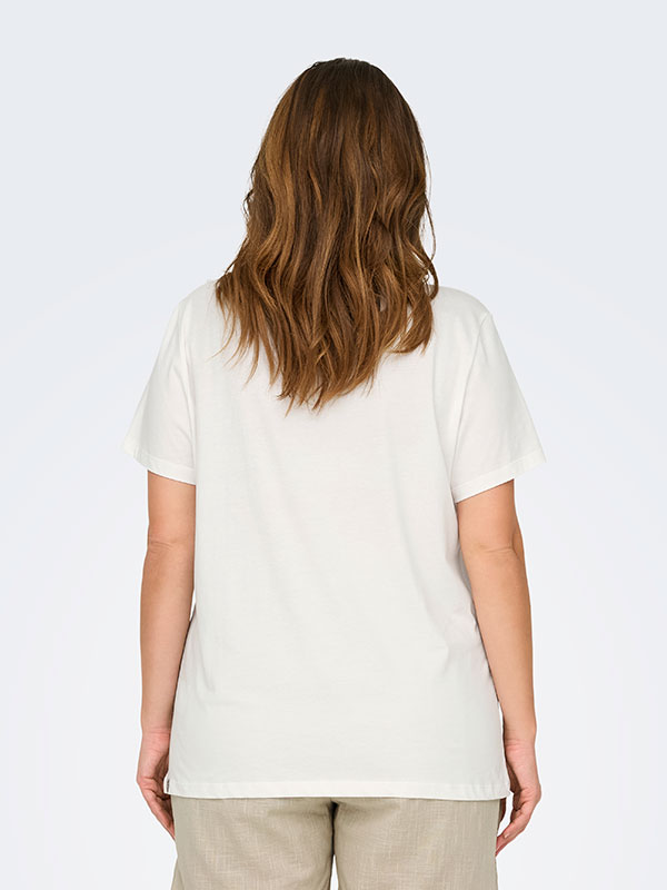 CARARNA - Plus Size T-shirt fra Only Carmakoma