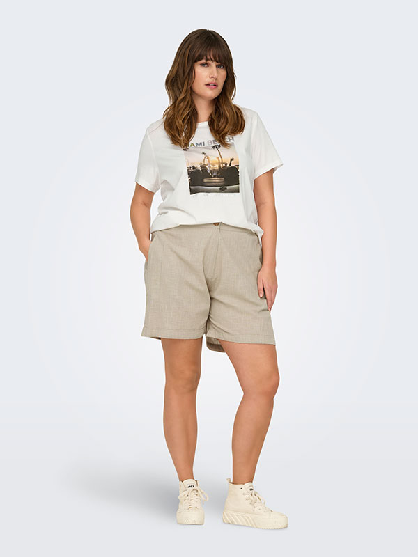 CARARNA - Plus Size T-shirt fra Only Carmakoma