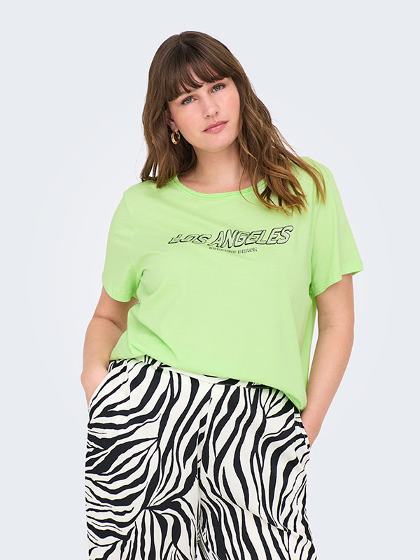 CARARNA - Plus Size T-shirt fra Only Carmakoma