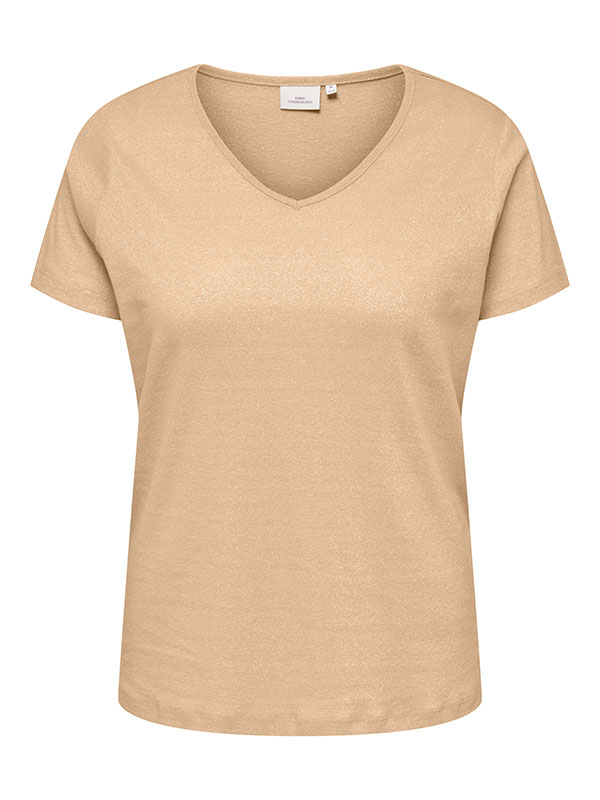 CARMELODI - Plus Size T-shirt fra Only Carmakoma