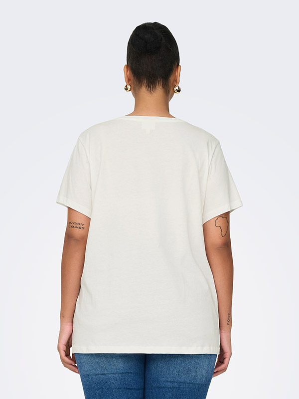 CARTIRA - Plus Size T-shirt fra Only Carmakoma
