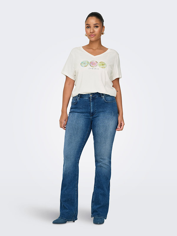 CARTIRA - Plus Size T-shirt fra Only Carmakoma