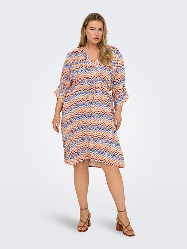 CARNOVA - Plus Size Kjole fra Only Carmakoma