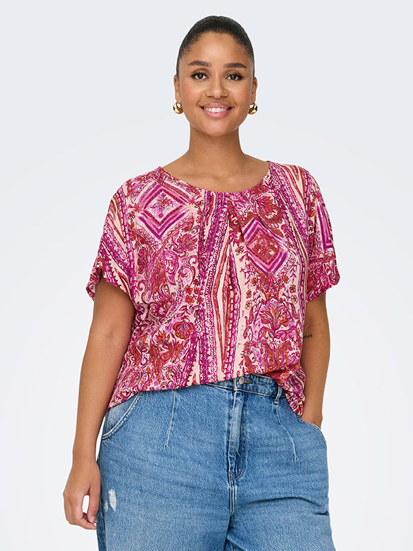 CARNOVA - Plus Size Bluse fra Only Carmakoma