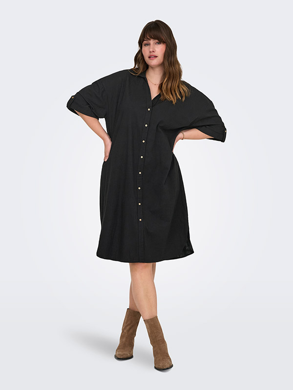 CARCOCO - Plus Size Kjole fra Only Carmakoma