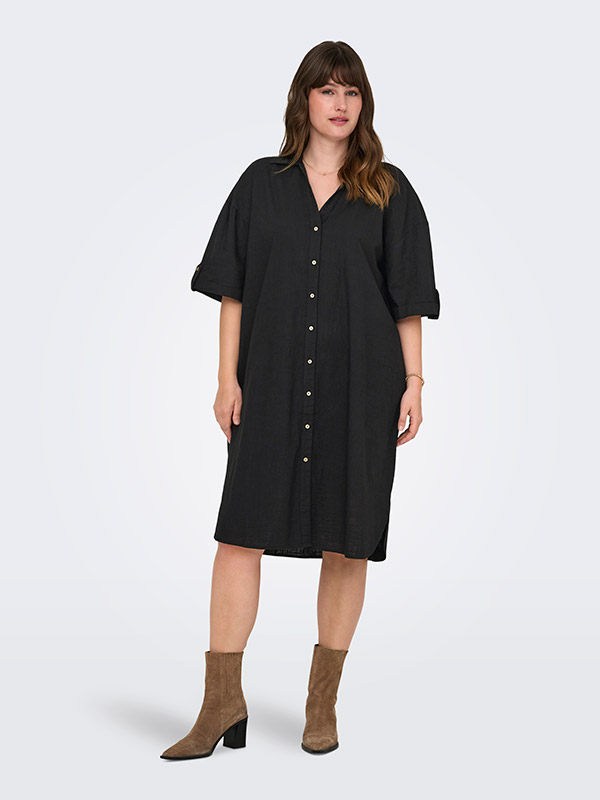 CARCOCO - Plus Size Kjole fra Only Carmakoma
