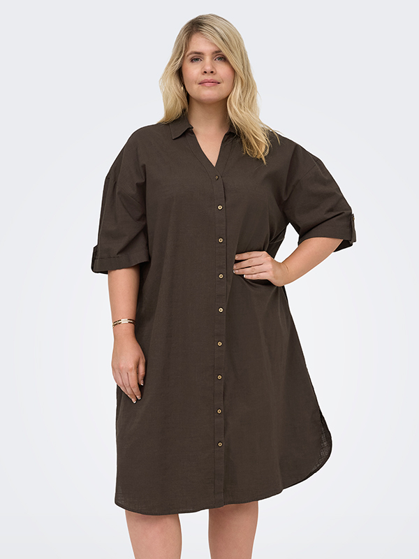 CARCOCO - Plus Size Kjole fra Only Carmakoma