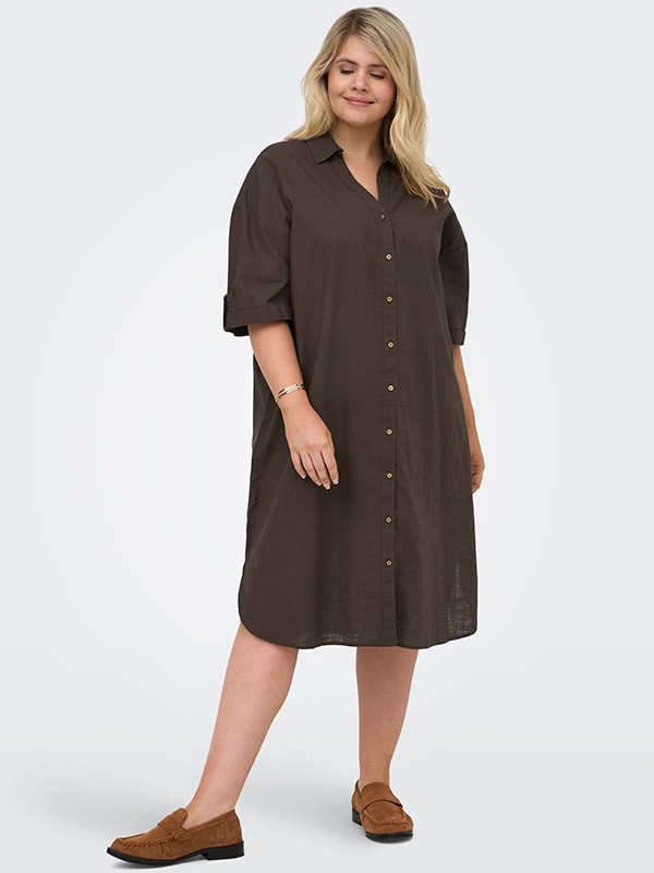 CARCOCO - Plus Size Kjole fra Only Carmakoma