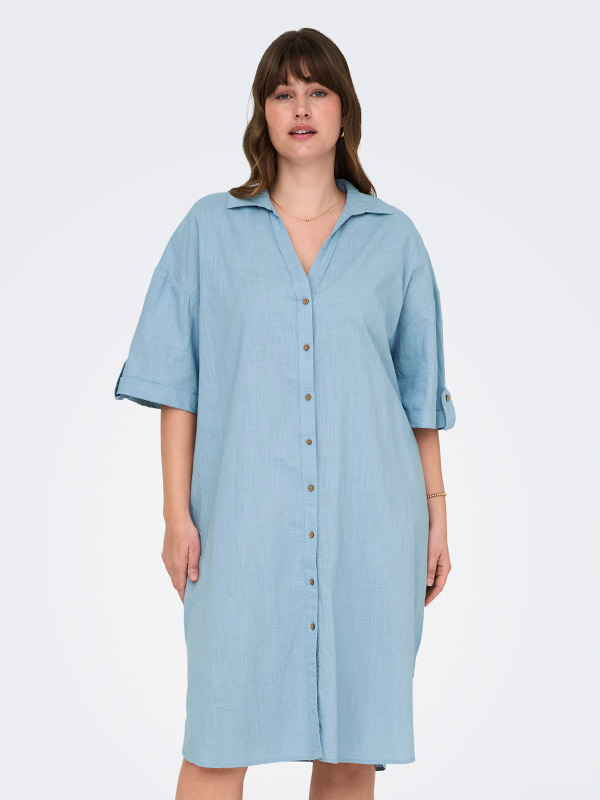 CARCOCO - Plus Size Kjole fra Only Carmakoma