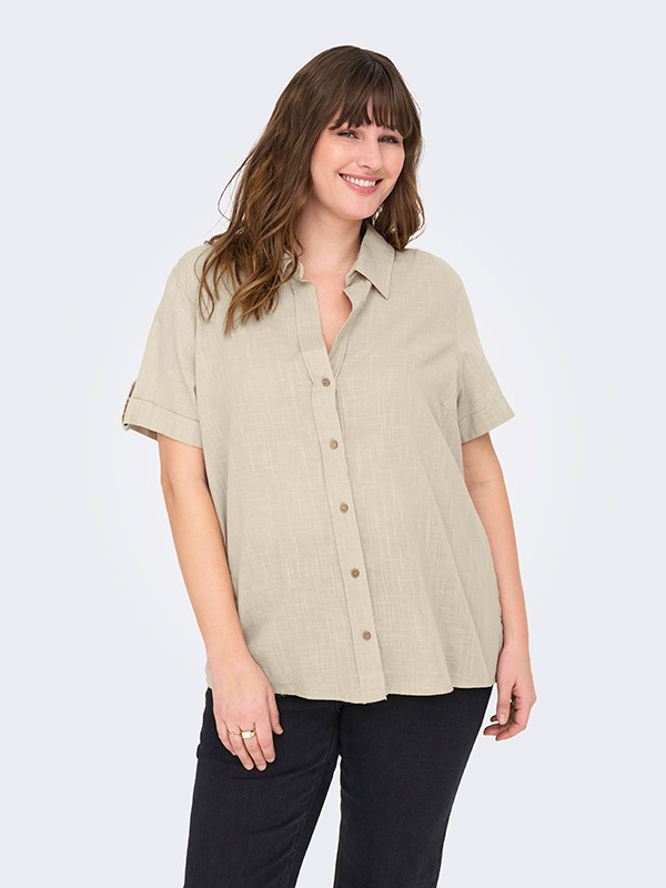 CARCOCO - Plus Size Skjorte fra Only Carmakoma