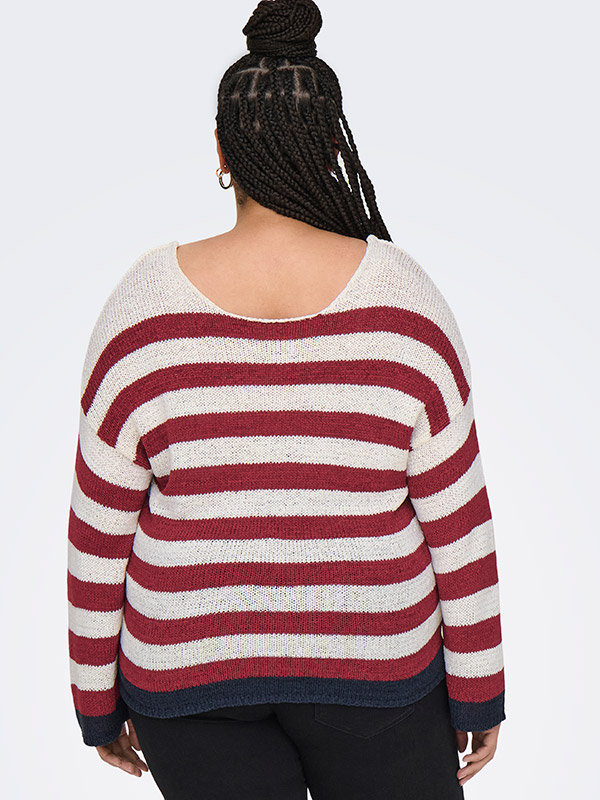 CARGENNA - Plus Size Genser fra Only Carmakoma