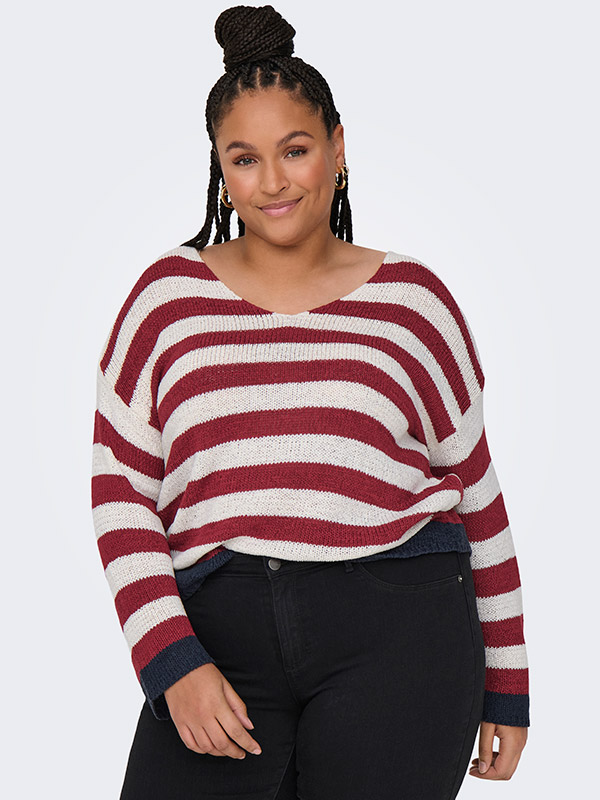 CARGENNA - Plus Size Genser fra Only Carmakoma
