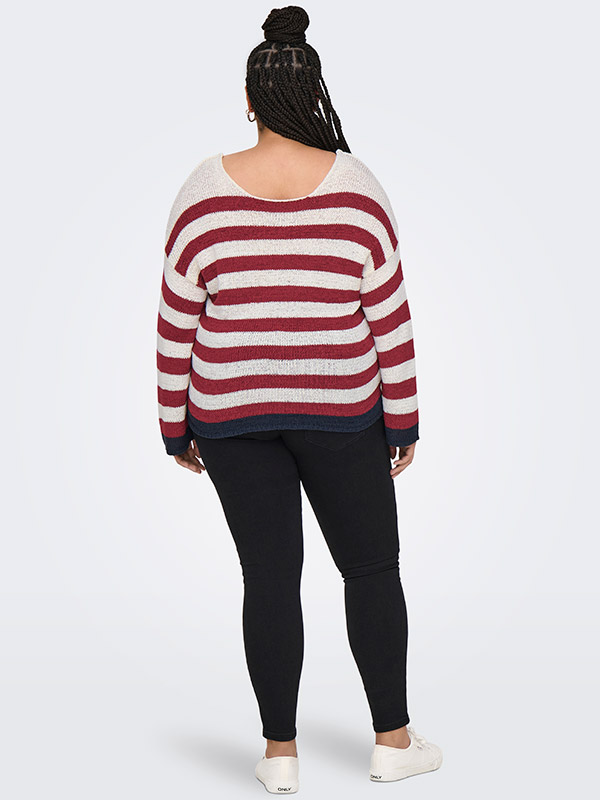 CARGENNA - Plus Size Genser fra Only Carmakoma