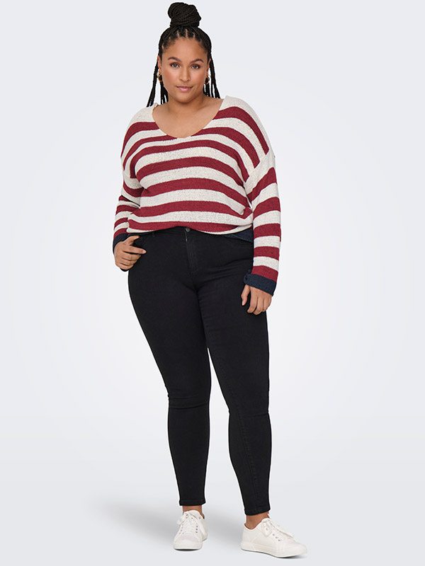 CARGENNA - Plus Size Genser fra Only Carmakoma