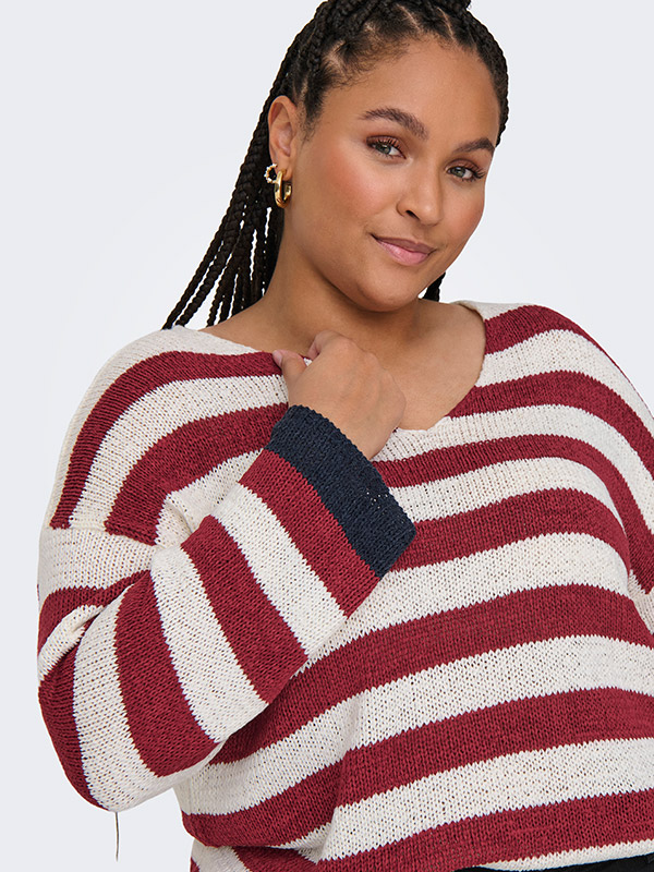 CARGENNA - Plus Size Genser fra Only Carmakoma