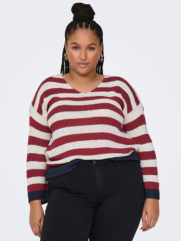 CARGENNA - Plus Size Genser fra Only Carmakoma