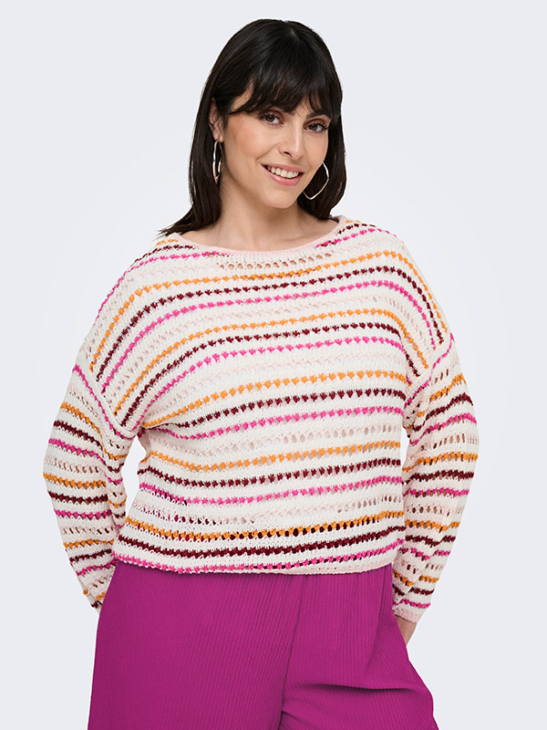 CARGENNA - Plus Size Genser fra Only Carmakoma