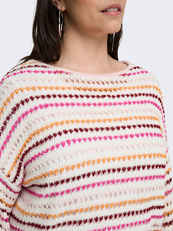 CARGENNA - Plus Size Genser fra Only Carmakoma
