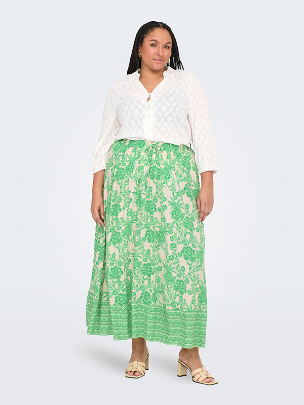 CARMARRAKESH - Plus Size Skjørt fra Only Carmakoma