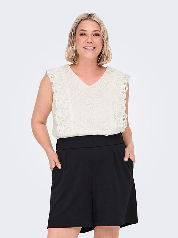 CARKARO - Plus Size Bluse fra Only Carmakoma