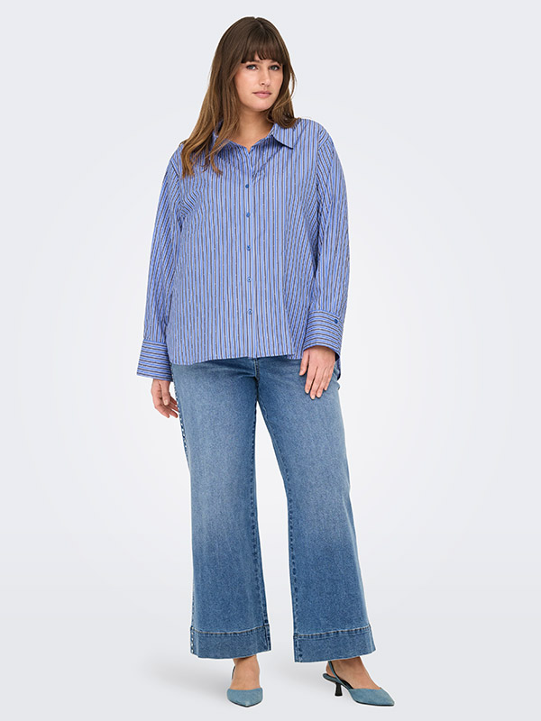 CAROREGON - Plus Size Skjorte fra Only Carmakoma
