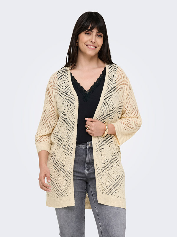 CARWISTY - Plus Size Cardigan fra Only Carmakoma
