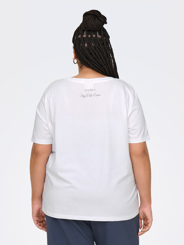 CARCELIA - Plus Size T-shirt fra Only Carmakoma