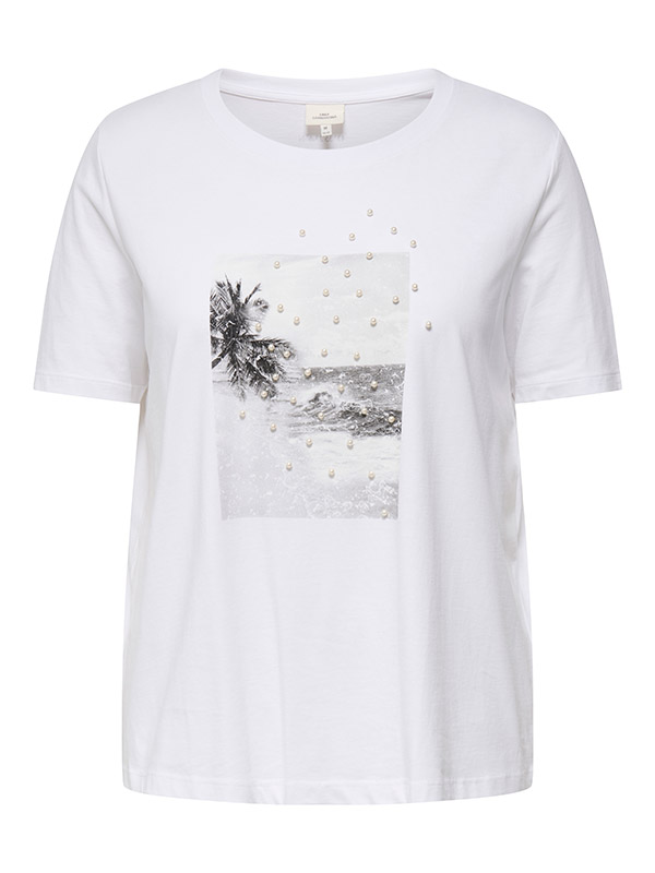 CARCELIA - Plus Size T-shirt fra Only Carmakoma
