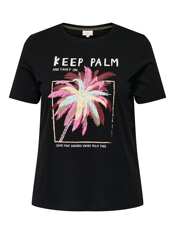 CARELLIOT - Plus Size T-shirt fra Only Carmakoma