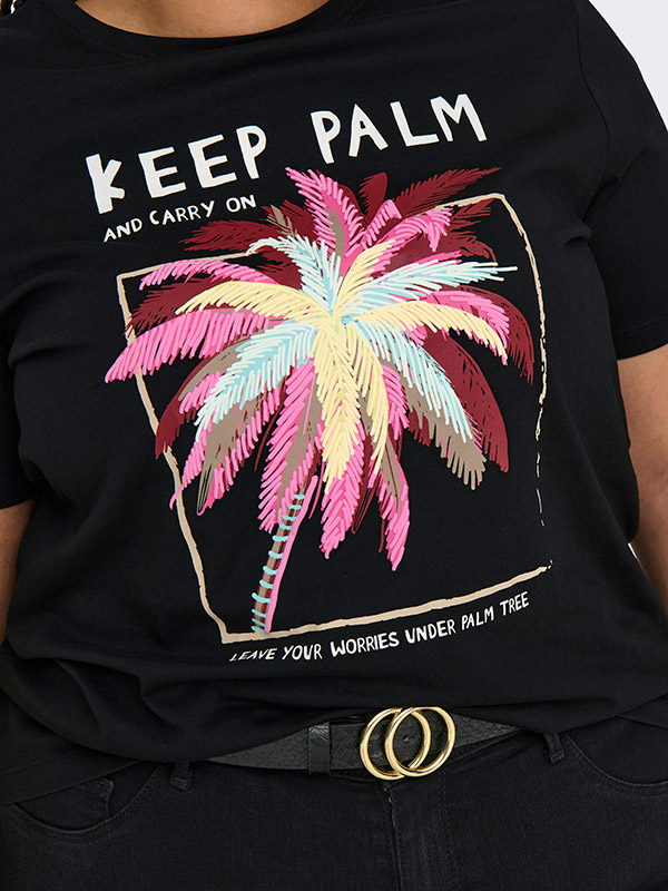 CARELLIOT - Plus Size T-shirt fra Only Carmakoma