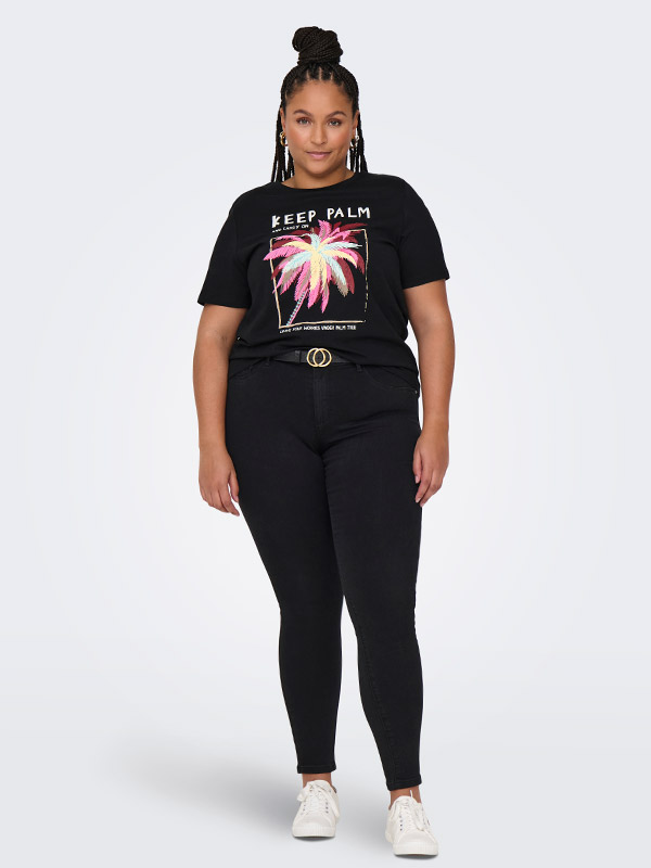 CARELLIOT - Plus Size T-shirt fra Only Carmakoma