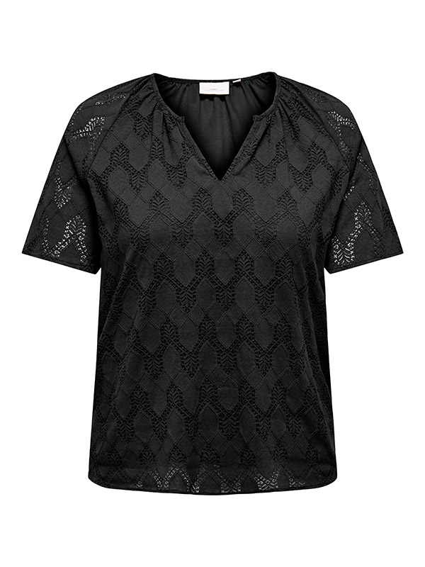 CARCLEANOR - Plus Size Bluse fra Only Carmakoma