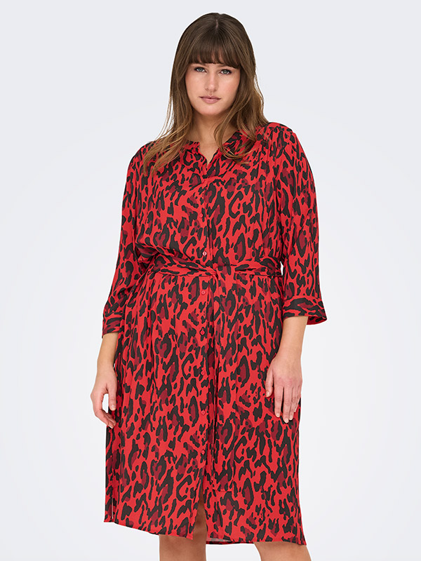 CARHARMONY - Plus Size Kjole fra Only Carmakoma